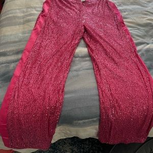 NY&Co NWT Pink Sequin Pants